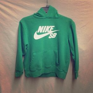 Green Nike sb hoodie